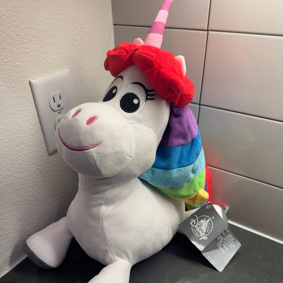 Disney Pixar Inside Out Rainbow Unicorn Plush - Picture 1 of 5